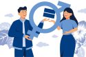 A company that focuses on gender inclusive workplace, adds over 3200 women employees over the year