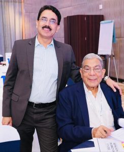 With President JK Tyre (International business) Mr. AK Bajoria
