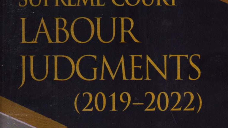 Supreme Court Labour Judgments (2019-2022)