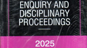 Law of Departmental Enquiry and Disciplinary Proceedings (5th Edition 2025)
