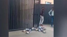 Factory Workers Protest by Throwing Diwali sweets Boxes; netizens debate Over Viral Video