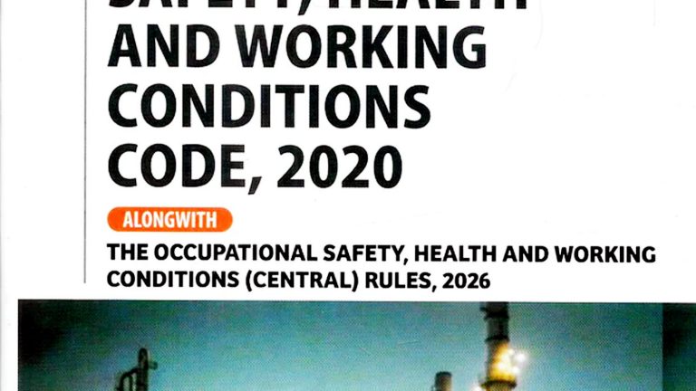 The occupational safety, health and working conditions code, 2020
